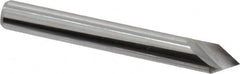 Keo - 1/4" Head Diam, 1/4" Shank Diam, 1 Flute 60° Solid Carbide Countersink - USA Tool & Supply