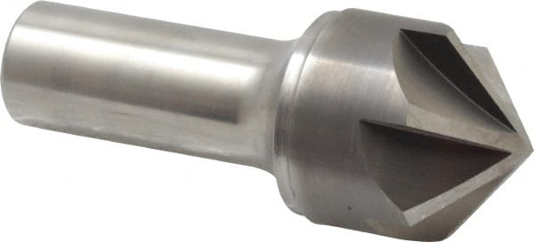 Keo - 1-1/4" Head Diam, 3/4" Shank Diam, 6 Flute 100° Solid Carbide Countersink - USA Tool & Supply
