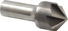 Keo - 1-1/4" Head Diam, 3/4" Shank Diam, 6 Flute 100° Solid Carbide Countersink - USA Tool & Supply