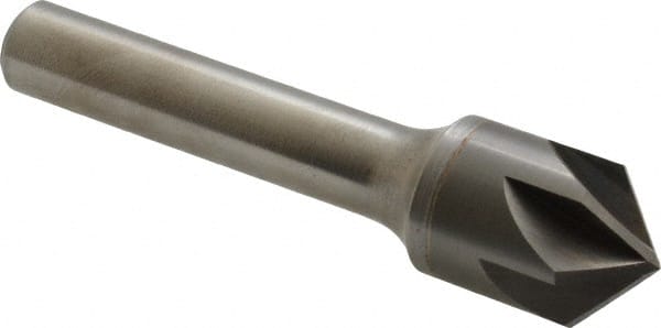 Keo - 5/8" Head Diam, 3/8" Shank Diam, 6 Flute 100° Solid Carbide Countersink - USA Tool & Supply