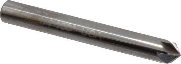 Keo - 1/4" Head Diam, 1/4" Shank Diam, 6 Flute 100° Solid Carbide Countersink - USA Tool & Supply