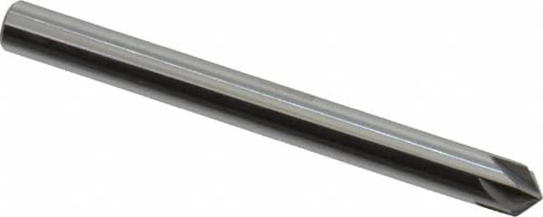 Keo - 3/16" Head Diam, 3/16" Shank Diam, 6 Flute 100° Solid Carbide Countersink - USA Tool & Supply