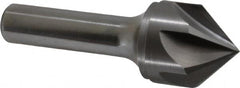 Keo - 1" Head Diam, 1/2" Shank Diam, 6 Flute 90° Solid Carbide Countersink - USA Tool & Supply