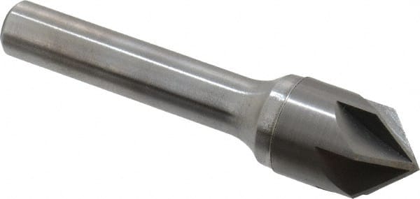 Keo - 5/8" Head Diam, 3/8" Shank Diam, 6 Flute 90° Solid Carbide Countersink - USA Tool & Supply