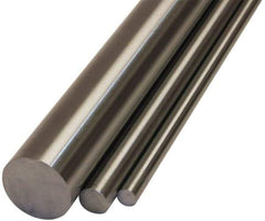 Made in USA - 2-1/2" Diam x 1' Long, 4140P Steel Round Rod - Ground and Polished, Pre-Hardened, Alloy Steel - USA Tool & Supply