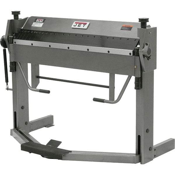 Jet - 50 Inch Bending Length, Bench Machine Box and Pan Brake - USA Tool & Supply