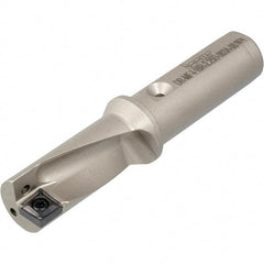Iscar - 8mm to 8.4mm Diam, 5xD, 40mm Max Depth, 12mm Shank Diam, 100.4mm OAL, Replaceable-Tip Drill - FCP, ICK, ICK-2M, ICM, ICN, ICP, iCP-2M Insert, 8 Seat Size, 44874303 Toolholder, Series SumoCham - USA Tool & Supply