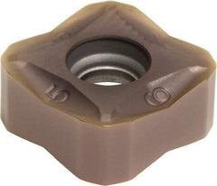 Sumitomo - SNMT1205 H Grade ACK100 Carbide Milling Insert - Al2O3 Finish, 0.22" Thick, 1/2" Inscribed Circle - USA Tool & Supply