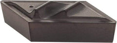 Kennametal - NPGR51, KCU10 Grade Carbide Profiling Insert - AlTiN Finish, 55° Incl Angle, Parallelogram, 0.4566" Side Length, 1/8" Thick, 1/64" Corner Radius - USA Tool & Supply