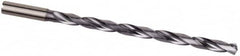 Kennametal - Letter F 135° 2-Flute Solid Carbide Extra Length Drill Bit - USA Tool & Supply