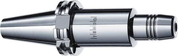 Schunk - CAT50 Taper Shank, 3/4" Hole Diam, Hydraulic Tool Holder/Chuck - 42mm Nose Diam, 152.4mm Projection, 46.5mm Clamp Depth, 25,000 RPM, Through Coolant - Exact Industrial Supply