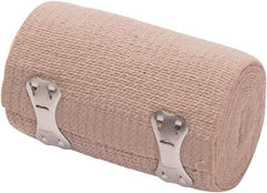 North - 3" Wide, General Purpose Elastic Bandage - Beige, Woven Fabric Bandage - USA Tool & Supply