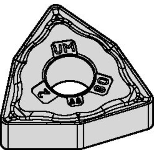 WNMG 431 Double-sided|G WM15CT, 1/64″ Corner Radius, 3/16″ Thick, 1/2″ Inscribed Circle, TiN, Turning Indexable Insert - USA Tool & Supply