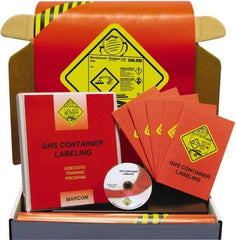 Marcom - GHS Container Labeling, Multimedia Training Kit - 12 Minute Run Time DVD, 1 Course, English - USA Tool & Supply