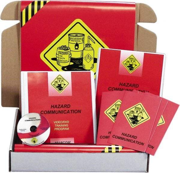 Marcom - Hazard Communication for Industrial Facilities, Multimedia Training Kit - 20 Minute Run Time DVD, 1 Course, English - USA Tool & Supply