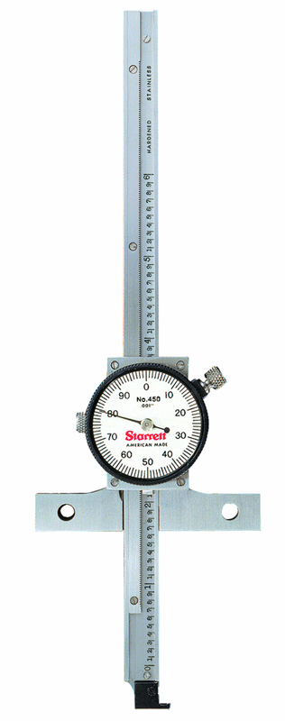 450-6 DIAL DEPTH GAGE - USA Tool & Supply