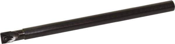 Kyocera - 0.787" Min Bore Diam, 7" OAL, 5/8" Shank Diam, S...STUP (B) Indexable Boring Bar - 1.38" Max Bore Depth, TPET 22.., TPGB 22.., TPGH 22.., TPMT 22.. Insert, Screw Holding Method - USA Tool & Supply