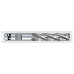 1-1/2 x 1-1/4 x 5 x 7-1/2 6 Fl HSS-CO Roughing Non-Center Cutting End Mill -  Bright - USA Tool & Supply