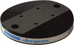 Jergens - 250mm Long x 250mm Wide x 35mm High Steel Fixture Plate - 35mm Plate Thickness - USA Tool & Supply