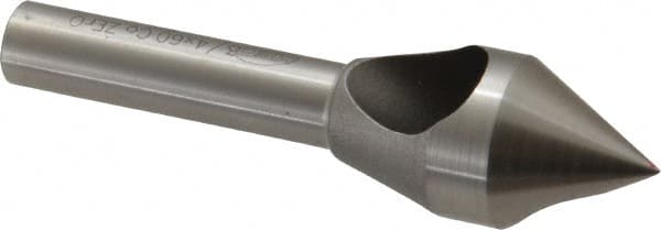 Keo - 3/4" Head Diam, 3/8" Shank Diam, 0 Flute 60° Cobalt Countersink - USA Tool & Supply