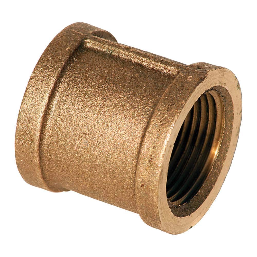 Merit Brass - Brass & Chrome Pipe Fittings Type: Coupling Fitting Size: 3/4 - USA Tool & Supply