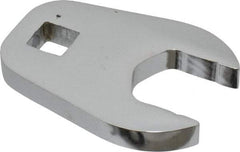 Proto - 26mm 1/2" Drive Full Polish Chrome Open End Crowfoot Wrench - 2.9" OAL - USA Tool & Supply