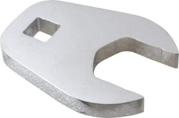 Proto - 29mm 1/2" Drive Full Polish Chrome Open End Crowfoot Wrench - 3.1" OAL - USA Tool & Supply