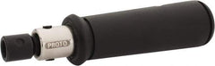 Proto - Preset Pre-Set Interchangeable Head Torque Wrench Assembly - 3 N/m to 150 In/Lb Torque, 6" OAL - USA Tool & Supply