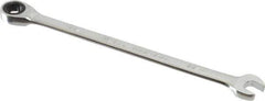 Blackhawk by Proto - 11/32" 12 Point Combination Wrench - 15° Head Angle, 6-7/8" OAL, Steel, Chrome Finish - USA Tool & Supply