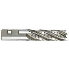 7/8" Dia. - 4-1/8" OAL - Cobalt - Bright - Roughing & Finishing SE EM - 5 FL - USA Tool & Supply