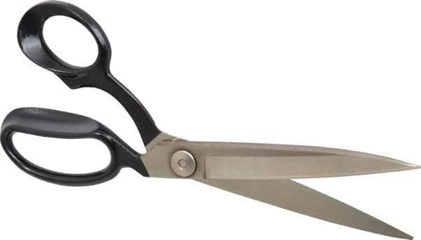 Wiss - 5" LOC, 10-3/8" OAL Bent Upholstery, Carpet, & Fabric Shears - Offset Handle, For Carpet, Composite Materials, Synthetic Fibers - USA Tool & Supply