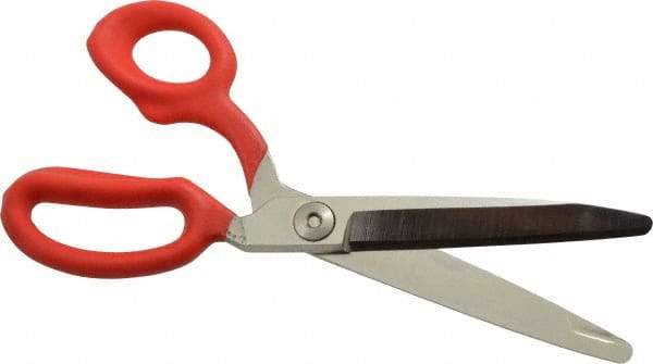 Wiss - 5" LOC, 10-3/8" OAL High Leverage Industrial Shears - Offset Handle, For Carpet, Composite Materials, Synthetic Fibers - USA Tool & Supply