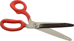 Wiss - 5" LOC, 10-3/8" OAL High Leverage Industrial Shears - Offset Handle, For Carpet, Composite Materials, Synthetic Fibers - USA Tool & Supply