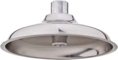 Haws - 1" Inlet, 10-5/8" Long x 10-5/8" Wide x 4-9/16" High x 3/32" Thick, Stainless Steel Plumbed Wash Station Showerhead - Compatible with Emergency Showers, Combination Drench Shower & Eye/Face Wash Stations - USA Tool & Supply