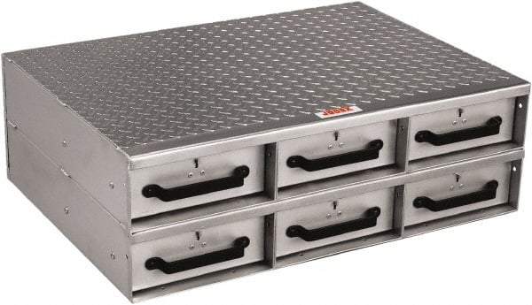 Jobox - 36" Wide x 12" High x 26" Deep Utility Chest - Fits Van Floor or Truck Bed - USA Tool & Supply