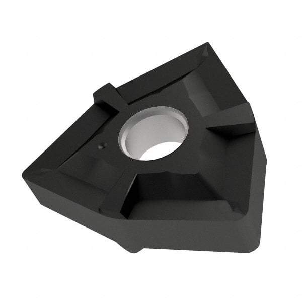 Iscar - WNMG331 PP Grade IC907 Carbide Turning Insert - TiAlN Finish, 80° Trigon, 3/8" Inscr Circle, 3/16" Thick, 1/64" Corner Radius - USA Tool & Supply