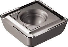 Sandvik Coromant - 880080512 GT Grade 4324 Carbide Indexable Drill Insert - TiCN/Al2O3 Finish, Square, 15.45mm Inscribed Circle - USA Tool & Supply