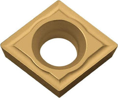 Kyocera - CPMH25151 Grade CA5515 Carbide Turning Insert - TiCN/Al2O3/TiN Finish, 80° Diamond, 5/16" Inscr Circle, 0.093" Thick, 1/64" Corner Radius - USA Tool & Supply