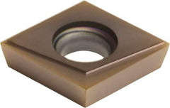 Sumitomo - CPGT2.51.50.5 Grade AC510U Carbide Turning Insert - TiAlN/AlCrN Finish, 80° Diamond, 5/16" Inscr Circle, 3/32" Thick, 0.0078" Corner Radius - USA Tool & Supply