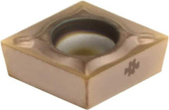 Sumitomo - CCMT21.52 ESU Grade AC530U Carbide Turning Insert - TiAlN/AlCrN Finish, 80° Diamond, 1/4" Inscr Circle, 3/32" Thick, 1/32" Corner Radius - USA Tool & Supply