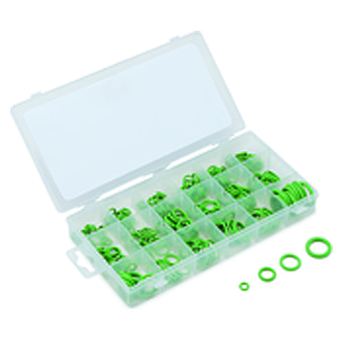 270 Pieces HNBR O-Ring Assortment - For R134A Air Conditioning systems - USA Tool & Supply