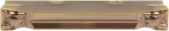 Sumitomo - 5004GCMN ML Grade AC830P, 0.1968504" Cutting Width Carbide Grooving Insert - 1" Max Depth of Cut, Neutral, 1/64" Corner Radius - USA Tool & Supply