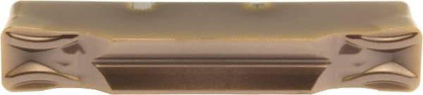 Sumitomo - 5187GCMN MG Grade AC530U, 3/16" Cutting Width Carbide Grooving Insert - 1" Max Depth of Cut, Neutral, 1/32" Corner Radius - USA Tool & Supply