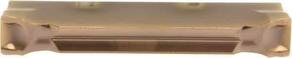 Sumitomo - 5187GCMN GL Grade AC530U, 3/16" Cutting Width Carbide Grooving Insert - 1" Max Depth of Cut, Neutral, 0.2mm Corner Radius - USA Tool & Supply