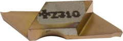 Sumitomo - CTL121005 AC530U Grade, 0.0394" Cutting Width, Carbide Cutoff Insert - 20° Left Hand Lead Angle, 0.002" Cnr Rad, TiAlN/AlCrN Coated, Double End - USA Tool & Supply