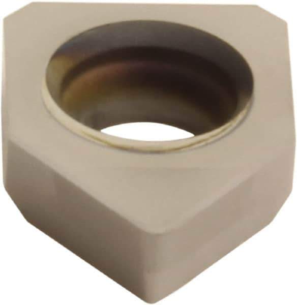 Sumitomo - NC-ZNEX620.5 Grade BNC200 PCBN Turning Insert - TiN Finish, 80° Included Angle, 3/16" Inscr Circle, 1/16" Thick, 0.0078" Corner Radius - USA Tool & Supply
