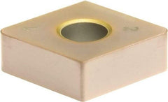 Sumitomo - 2NC-CNGA433 Grade BNC100 PCBN Turning Insert - TiCN Finish, 80° Diamond, 1/2" Inscr Circle, 3/16" Thick, 3/64" Corner Radius - USA Tool & Supply