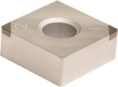 Sumitomo - 2NU-SNGA433 Grade BN2000 PCBN Turning Insert - Uncoated, 90° Square, 1/2" Inscr Circle, 3/16" Thick, 3/64" Corner Radius - USA Tool & Supply