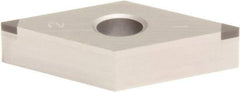 Sumitomo - 2NU-DNGA431 Grade BN700 PCBN Turning Insert - Uncoated, 55° Diamond, 1/2" Inscr Circle, 3/16" Thick, 1/64" Corner Radius - USA Tool & Supply