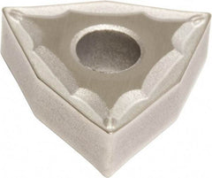 Sumitomo - WNMG432 ESU Grade T1200A Cermet Turning Insert - Uncoated, 80° Trigon, 1/2" Inscr Circle, 3/16" Thick, 1/32" Corner Radius - USA Tool & Supply